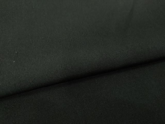 平和屋着物●男性 黒紋付 正絹 逸品 AABI9674ck