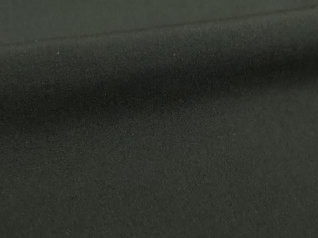 平和屋着物●男性 黒紋付・羽織セット 正絹 逸品 AABI9684ck