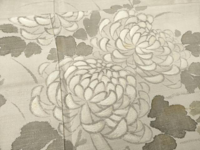 平和屋着物●訪問着 紬地 乱菊 正絹 逸品 AABI9700ck