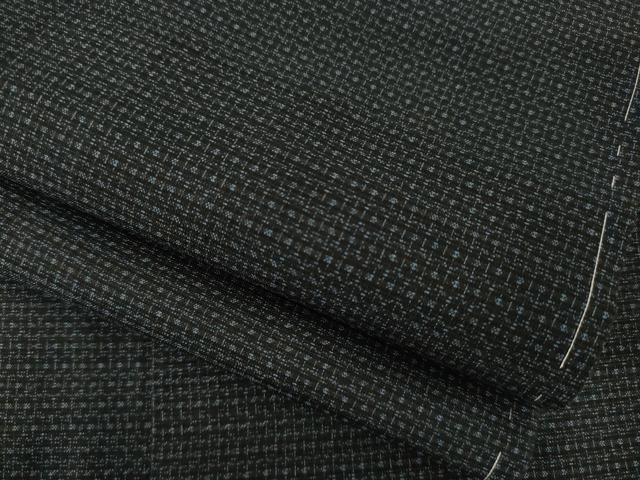平和屋着物●男性 本場大島紬 アンサンブル 80亀甲 総詰め 正絹 逸品 AABI9711ck