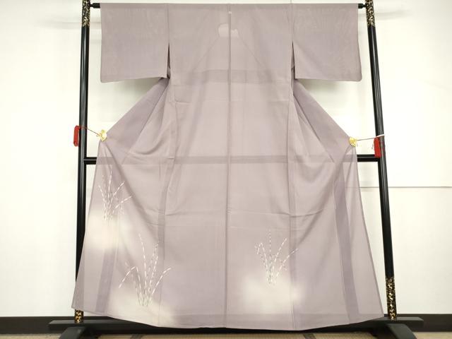 平和屋着物*夏物 色留袖 絽 友禅 木賊 暈し染め 正絹 逸品 AABI9721cs