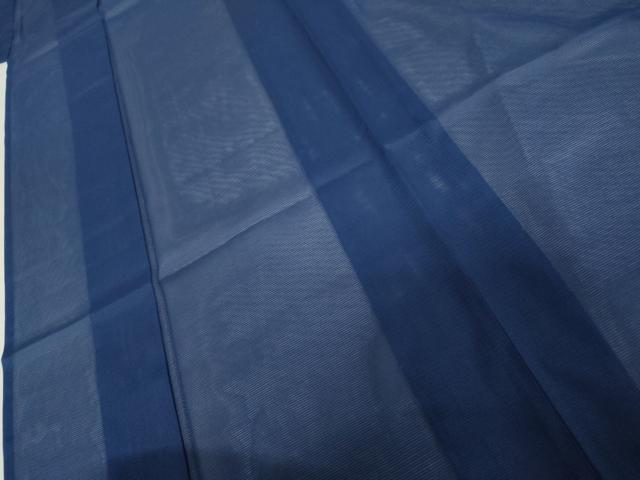 平和屋着物*夏物 色無地 瑠璃紺色 洗える着物 AABI9738cs