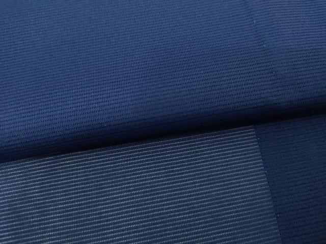 平和屋着物*夏物 色無地 瑠璃紺色 洗える着物 AABI9738cs