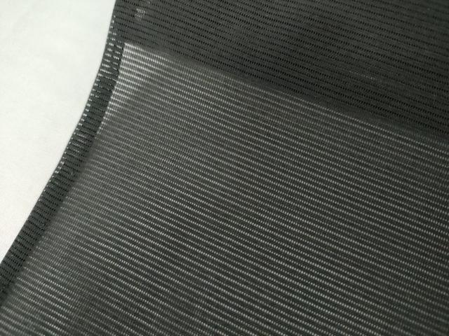 平和屋着物*夏物 黒留袖 絽 流水草花文 洗える着物 未使用 AABI9743cs