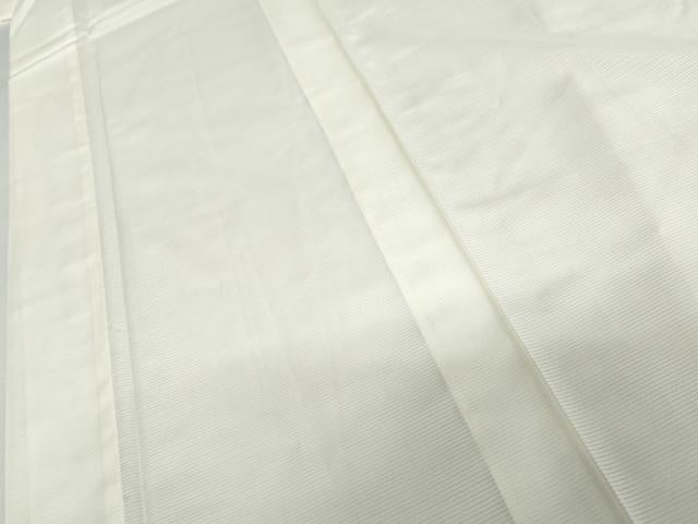 平和屋着物*夏物 長襦袢 絽 生成り色 広衿仕立て 洗える着物 AABI9757cs