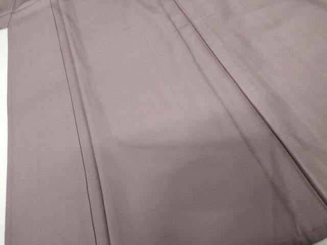 平和屋着物*夏物 色無地 絽 浅紫色 正絹 逸品 AABI9759cs