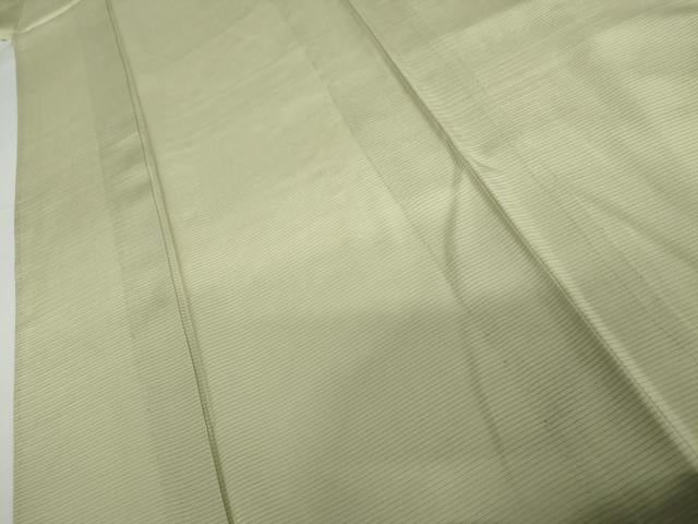 平和屋着物*夏物 色無地 絽 女郎花色 正絹 逸品 AABI9761cs