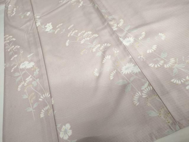 平和屋着物*夏物 小紋 絽 枝花文 さんび謹製 高島屋扱い 洗える着物 AABI9785cs