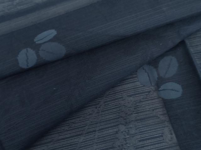 平和屋着物*夏物 小紋 萩紋紗 変わり絽 正絹 逸品 AABI9838cs