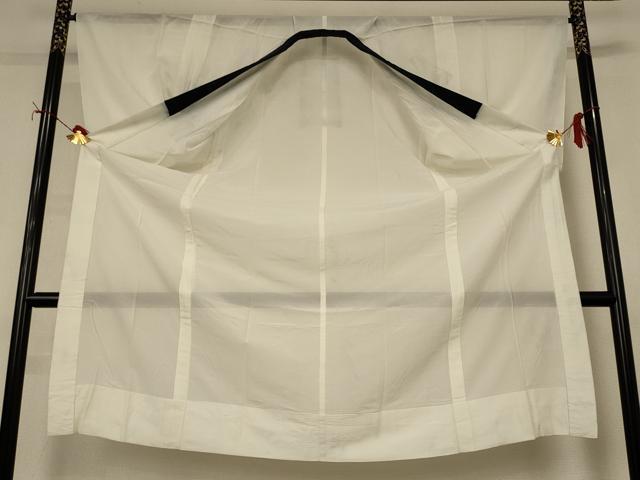 平和屋着物*夏物 男性 長襦袢 絽 生成り色 正絹 逸品 AABI9851jd