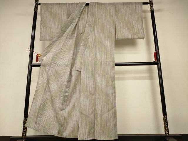 平和屋着物*夏物 小紋 絽 霞文 洗える着物 AABI9858jd