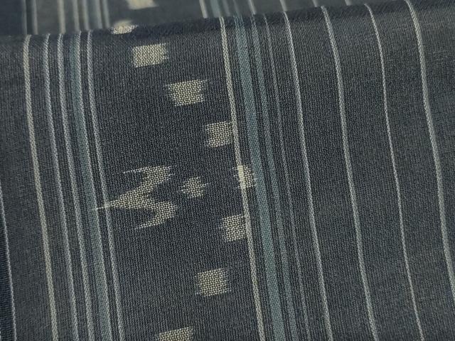 平和屋着物*夏物 本場琉球絣 夏琉球 正絹 逸品 AABI9865jd