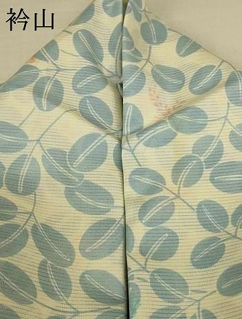 平和屋着物*夏物 小紋 絽 萩文 洗える着物 AABI9879jd