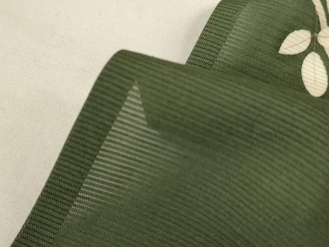 平和屋着物*夏物 訪問着 絽 駒刺繍 冊子枝花文 正絹 逸品 AABI9936jd