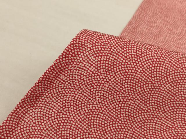 平和屋着物*夏物 江戸小紋 絽 鮫小紋柄 正絹 逸品 AABI9946jd