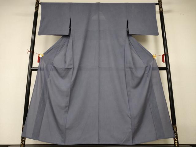 平和屋着物*夏物 江戸小紋 彫士:住田双光・染士:服部光擴 絽 鮫小紋柄 正絹 逸品 AABI9960jd