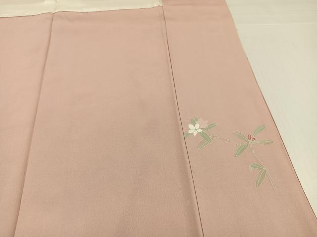平和屋着物●訪問着 友禅 枝花文 暈し染め 正絹 逸品 AABJ0001ph