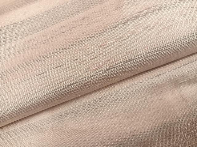 平和屋着物●紅花紬 米沢 霞文 鈴乃屋扱い 正絹 逸品 未使用 AABJ0013ph