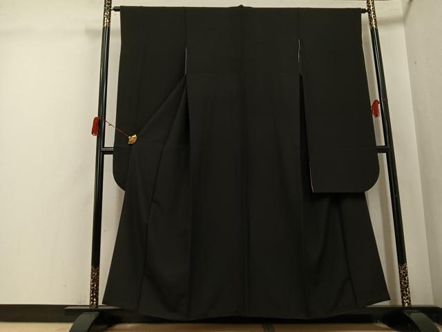 平和屋着物●豪華振袖 色無地 蝉色 正絹 逸品 AABJ0046ph