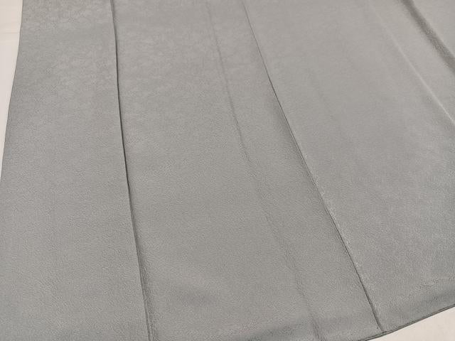 平和屋着物●上質な色無地 霞地紋 蕎麦切色 正絹 逸品 AABJ0055ph