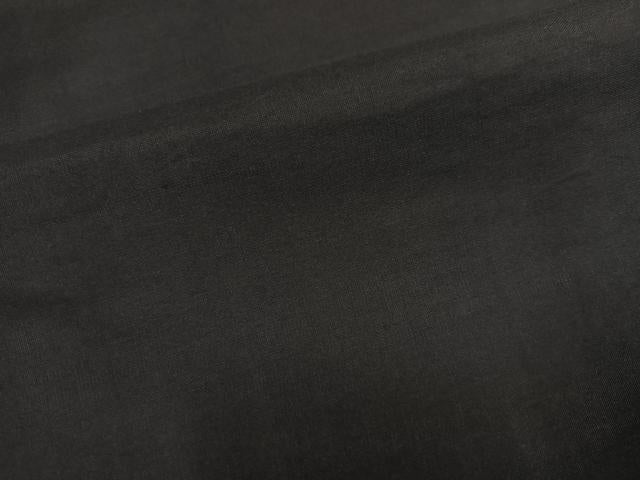 平和屋着物●男性 黒紋付 正絹 逸品 AABJ0092ph