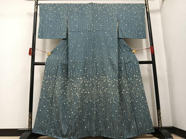 平和屋着物●訪問着 梅文 正絹 逸品 AABJ0094ph