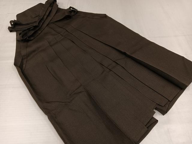平和屋着物●男性 馬乗り袴 氷割れ文 正絹 逸品 AABJ0107ph
