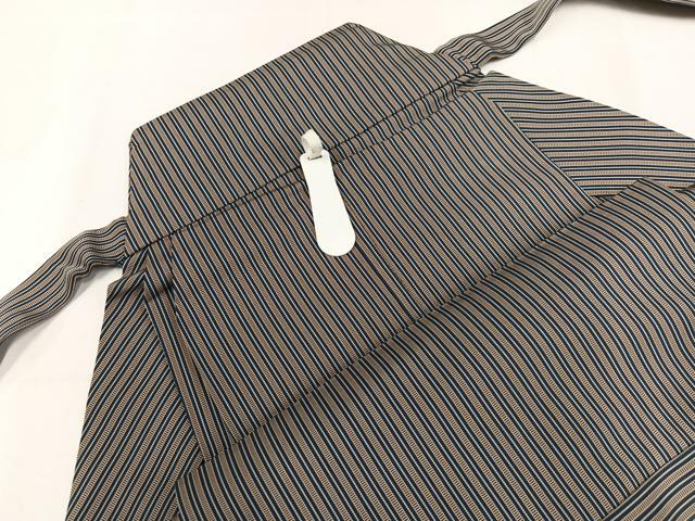平和屋着物●男性 行灯袴 精巧神代平 縞 正絹 逸品 AABJ0157ph