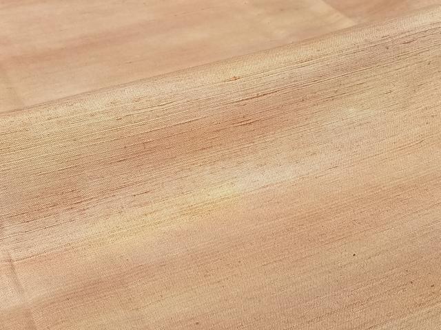 平和屋着物▽上質な紬 単衣 霞文 正絹 逸品 AABJ0185jh