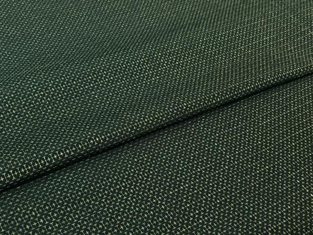 平和屋着物▽男性 紬 単衣 120亀甲 総詰め 正絹 逸品 未使用 AABJ0254jh