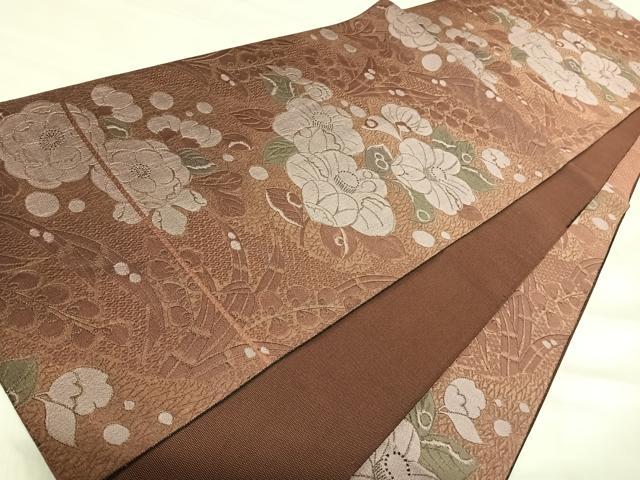 平和屋着物◎六通柄袋帯 辻が花 金糸 正絹 逸品 AABJ0321yx