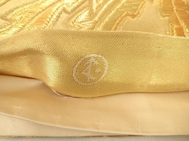 平和屋着物◎六通柄袋帯 鳳凰文 金銀糸 正絹 逸品 AABJ0787yx