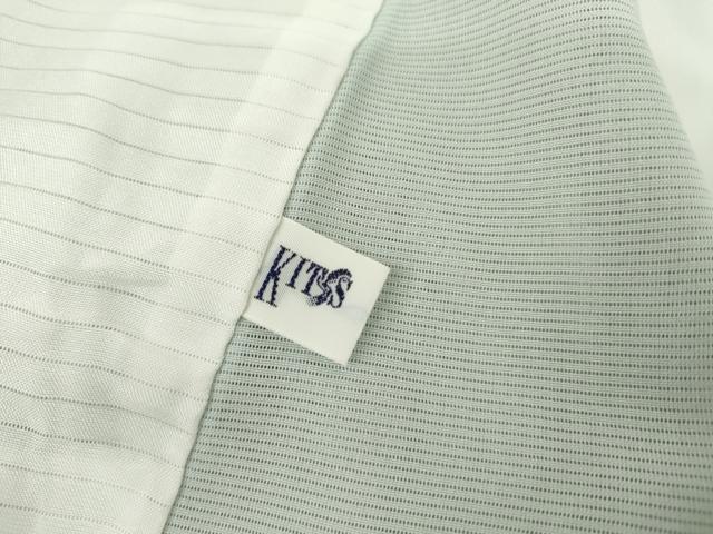 平和屋着物*夏物 訪問着 絽 手描き 枝花文 暈し染め 正絹 逸品 AABJ0809cs