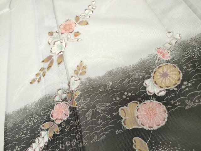 平和屋着物*夏物 訪問着 絽 辻が花 洗える着物 AABJ0816cs