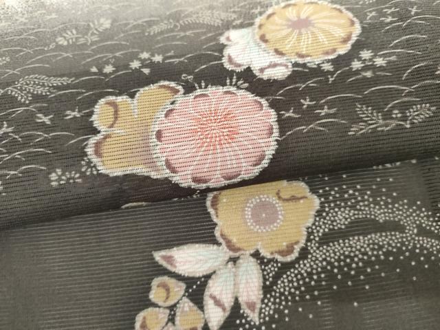 平和屋着物*夏物 訪問着 絽 辻が花 洗える着物 AABJ0816cs