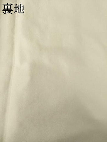 平和屋着物▼六通柄袋帯 枝葉文 金銀糸 正絹 逸品 AABJ0831cs