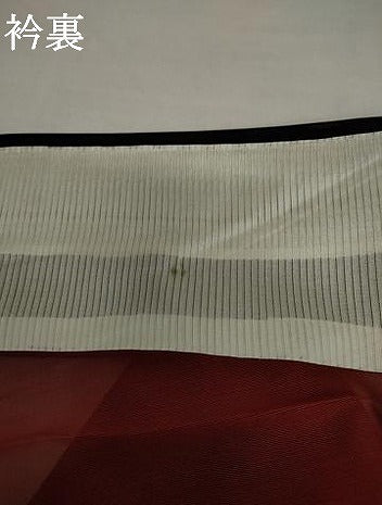 平和屋着物*夏物 小紋 紗 楓 正絹 逸品 未使用 AABJ0881cs