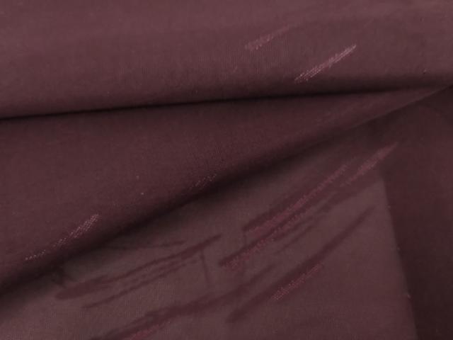 平和屋着物*夏物 色無地 紗 葡萄色 正絹 逸品 AABJ0888cs