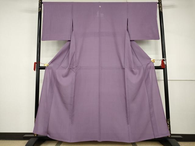 平和屋着物*夏物 色無地 絽 二藍色 正絹 逸品 AABJ0889cs