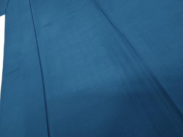 平和屋着物*夏物 色無地 絽 青藍色 正絹 逸品 AABJ0895cs