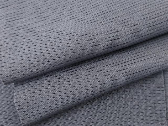 平和屋着物*夏物 色無地 絽 藤納戸色 正絹 逸品 AABJ0897cs