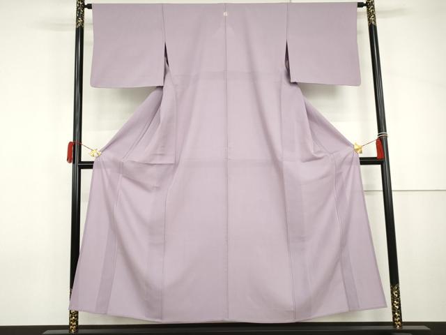 平和屋着物*夏物 色無地 絽 浅紫色 正絹 逸品 AABJ0899cs