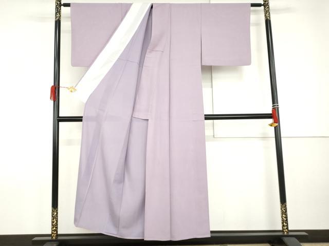 平和屋着物*夏物 色無地 絽 浅紫色 正絹 逸品 AABJ0899cs