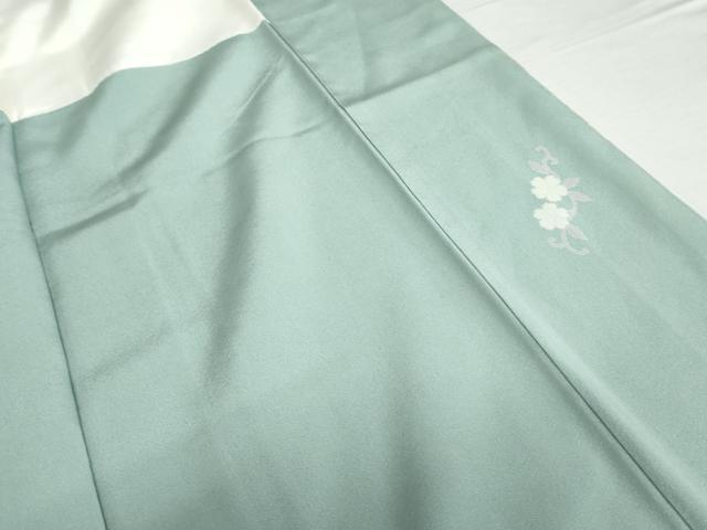 平和屋着物●訪問着 駒刺繍 道長草花文 暈し染め 金彩 正絹 逸品 AABJ0916cs