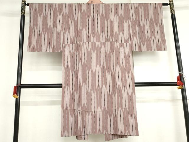 平和屋着物●長襦袢 無双仕立て 矢羽根 鈴乃屋扱い 正絹 逸品 未使用 AABJ0928cs