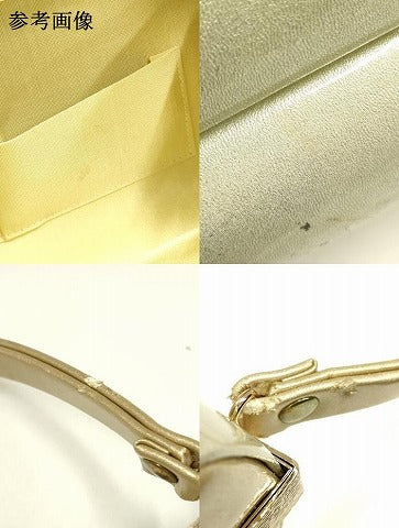 平和屋着物▼和装小物 和装バッグ ハンドバッグ 蔓帯花文 亀甲 金彩 逸品 AABJ0973ay