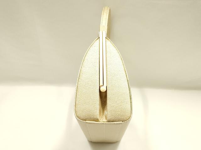 平和屋着物▼和装小物 和装バッグ ハンドバッグ 芝文 金糸 逸品 AABJ0975ay