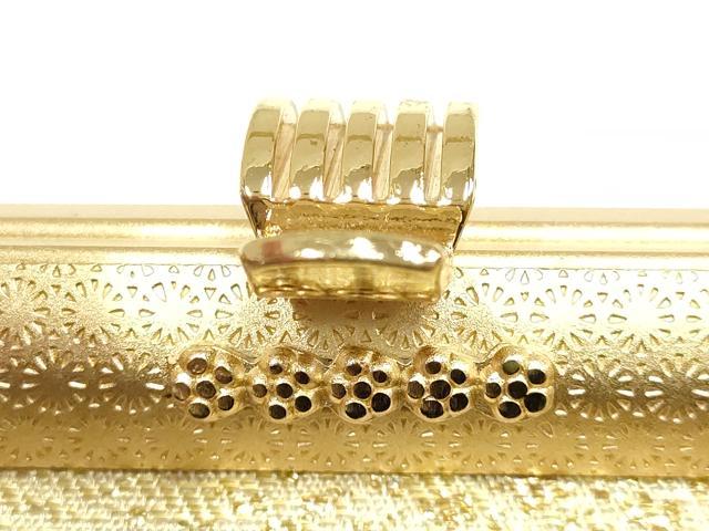 平和屋着物▼和装小物 和装バッグ ハンドバッグ 芝文 金糸 逸品 AABJ0975ay