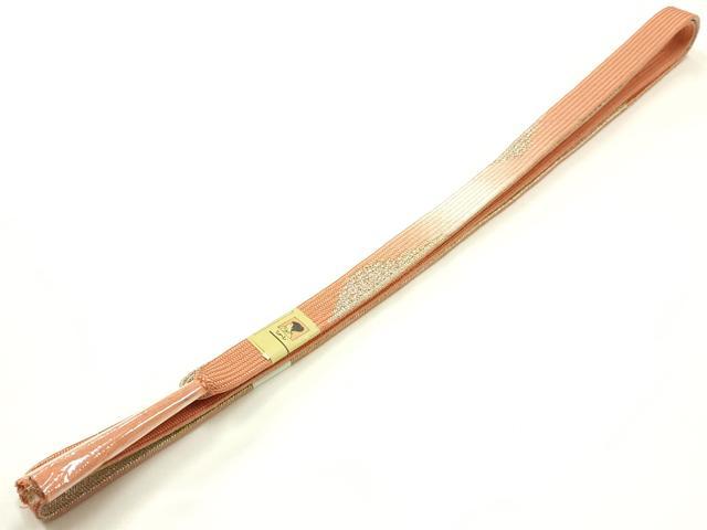 平和屋着物●和装小物 帯締め・帯揚げセット 高麗組 綾出し 総絞り 金銀糸 逸品 未使用 AABJ1002ay