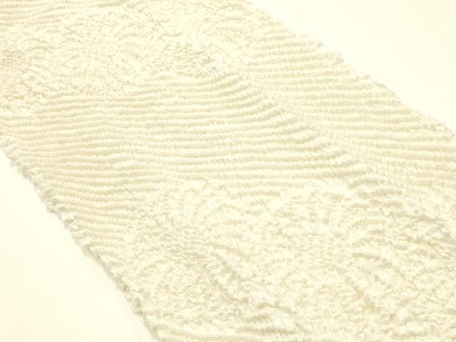 平和屋着物●和装小物 帯締め・帯揚げセット 礼装用 高麗組 綾出し 柄絞り 斜縞 菊 金糸 亀房付き 逸品 未使用 AABJ1007ay